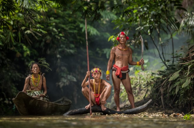 Indigene auf Siberut