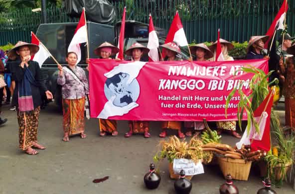 Demo vor der deutschen Botschaft