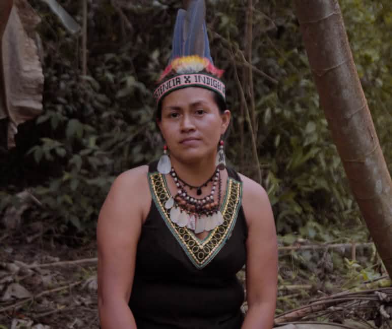 Marisol García Apagueño, Kichua-Führerin, Peru Marisol García Apagueño