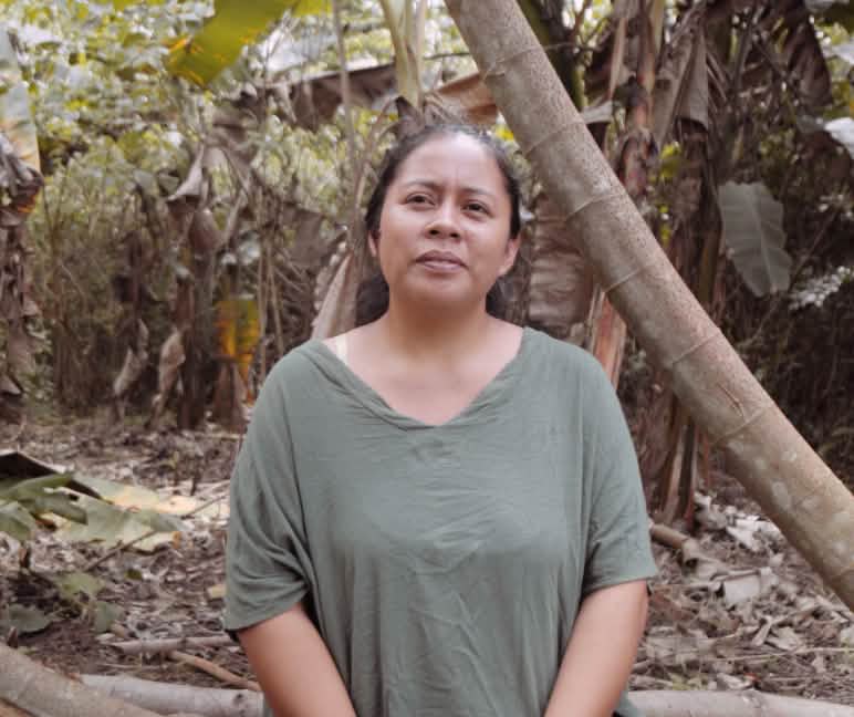 Tatiana Cariban Jaramillo, Führerin der Sikuani, Kolumbien Tatiana Cariban Jaramillo, Führerin der Sikuani, Kolumbien
