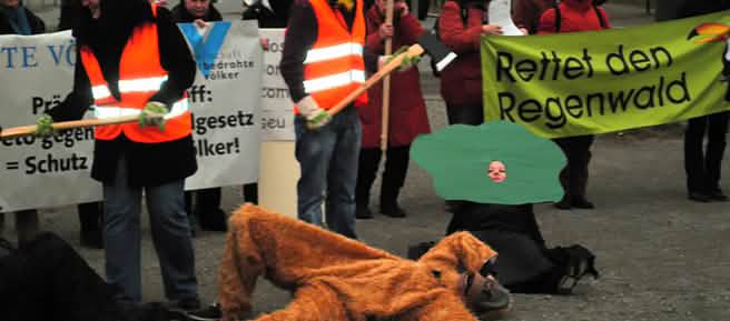 Waldgesetz-Demo Hannover