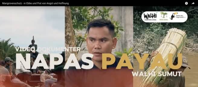 Screenshot vom Video Napas Payau, Titel