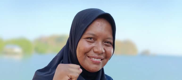 Mama Kilia, Umwelt- und Menschenrechtsaktivistin in Sulawesi Mama Kilia, Sulawesi
