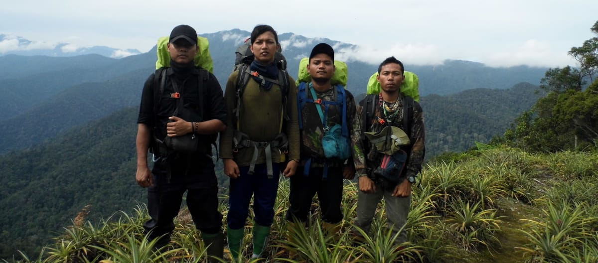Rangerteam auf Sumatra