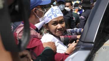 Festnahme Aktivistin von Mother Nature Cambodia
