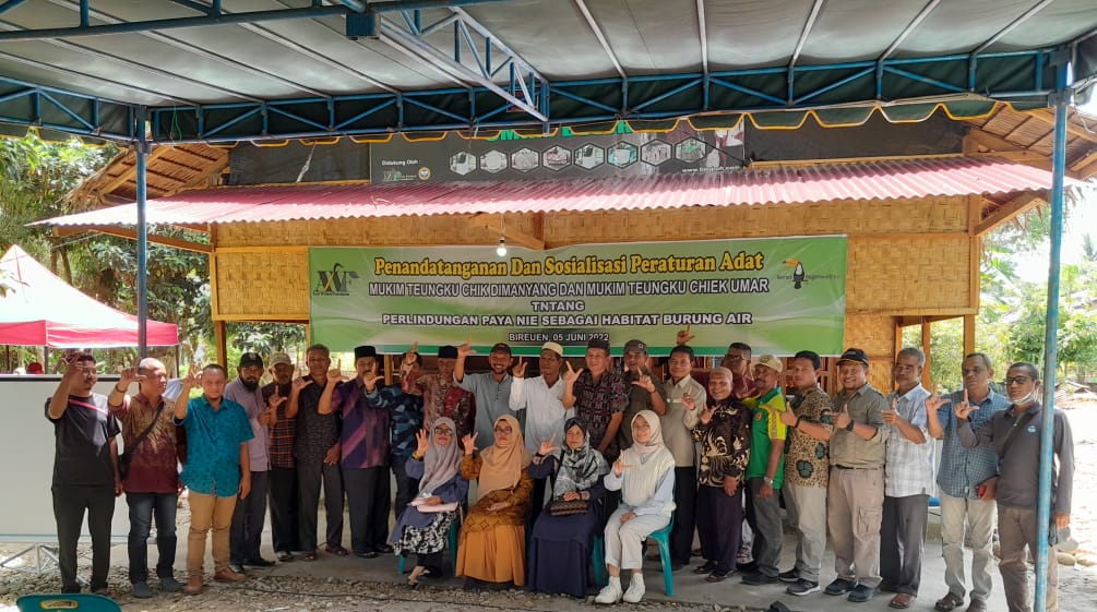 Adat-Veranstaltung zum Schutz des Paya-Nie-Sumpfes