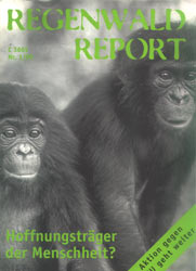 Cover RegenwaldReport 01/1999