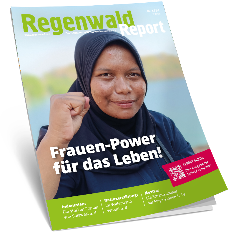 Cover Regenwald Report 01/2024