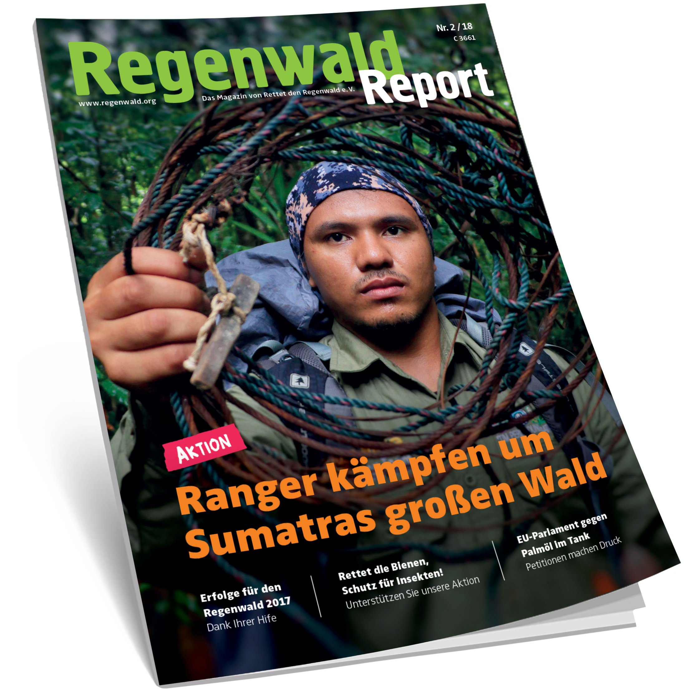 Cover Regenwald Report 02/2018