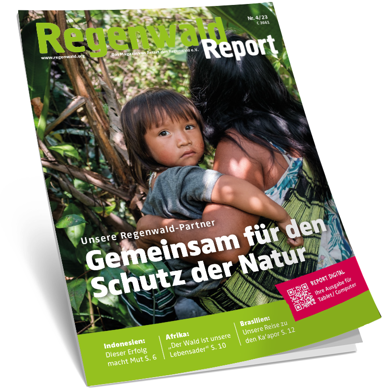 Cover Regenwald Report 04/2023